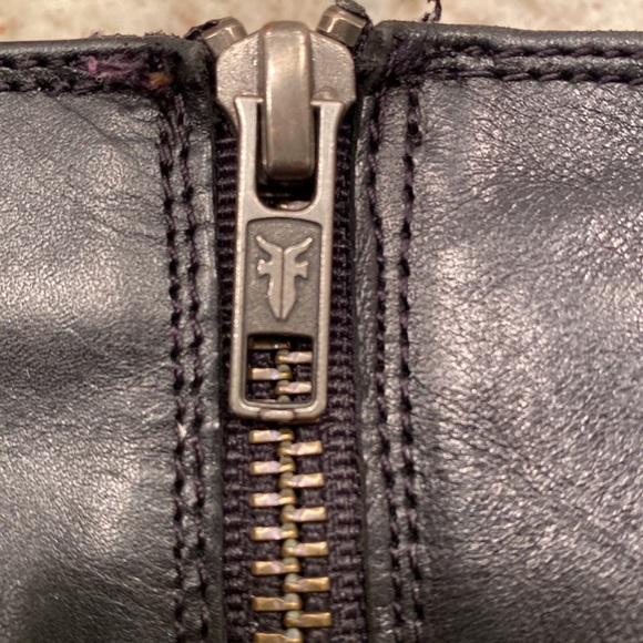 Frye vintage black Melissa style tall riding boots Size 8.5 - Picture 8 of 12